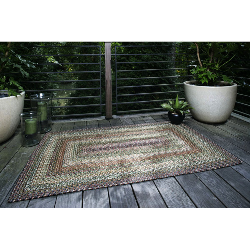 Homespice Decor UltraDurable Rainforest Indoor/Outdoor Rug Wayfair